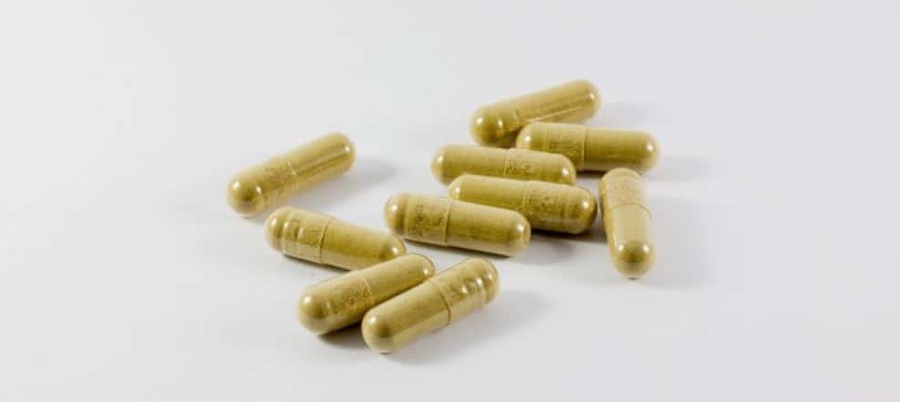 Green capsules for pets